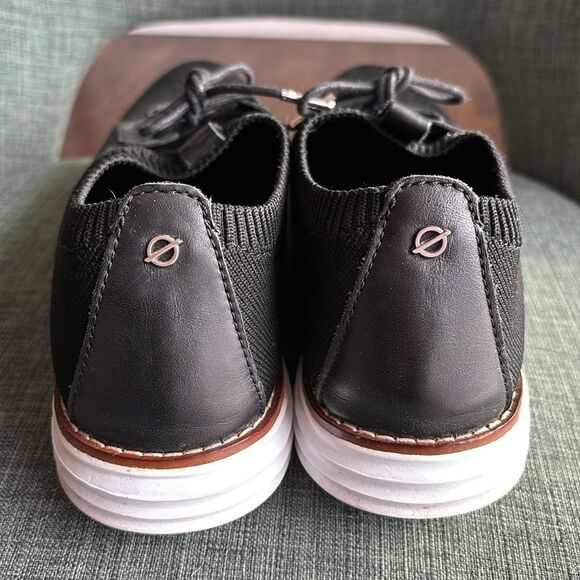 Cole Haan women Black ØriginalGrand Plain Toe Oxford Size 8B lightweight dressy - Picture 9 of 14